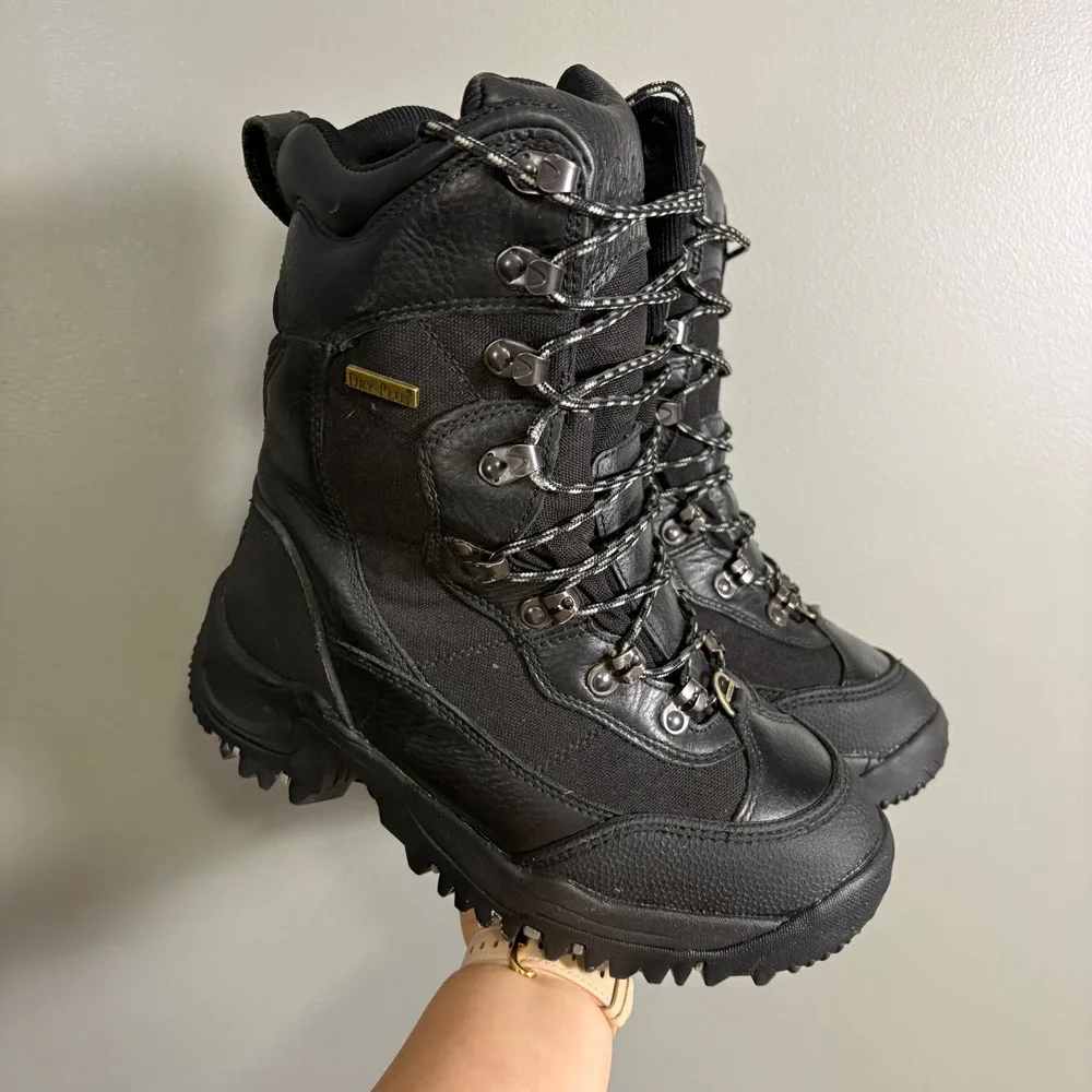 Cabelas Mens Inferno Hunting Boots 8D Waterproof Insulated Winter‎ Heavy Outdoor